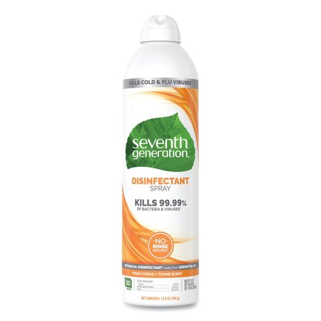 Seventh Generation Cleaners & Detergents, Trigger Spray Bottle, Citrus 22980EA